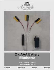 2xaaa trafo 3 volt voor 3x 2xaaa