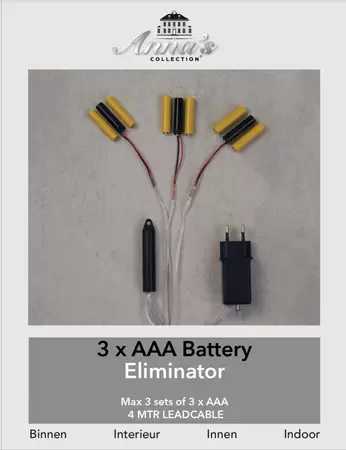 3xaaa trafo 4.5 volt voor 3x 3xaaa