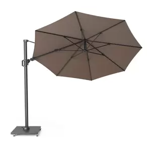 Challenger T² ø3,5m premium Havana Zweefparasol Platinum