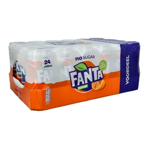 Fanta Orange Zero 24x330ml - afbeelding 1