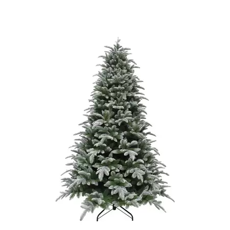 Kunstkerstboom Hallarin 185cm groen frosted Triump Tree