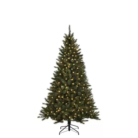 Kunstkerstboom Toronto verlicht 185cm groen 190 Led Black Box