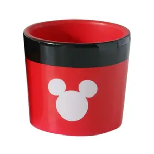 Pot krmk d8.5h7.5cm mickey silh.