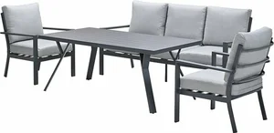 Sergio L/D sofa set 4-dlg